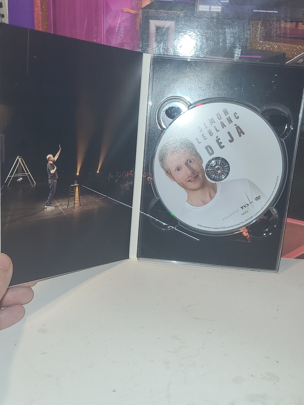 White Stand-Up Comedy DVD - Déjà (White)